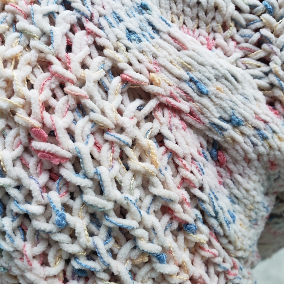 Chunky Cowl Neck Rainbow Confetti Sweater NWT - Picture 2 of 2